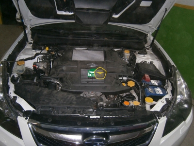 Установка ГБО на авто Subaru Legacy 2.5 TURBO 2012 газ на машину Gaz Ok Газ ОК Киев